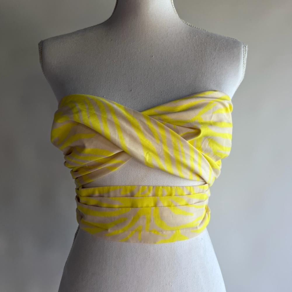 Runaway the Label Strapless Bustier Top - sz 4 US